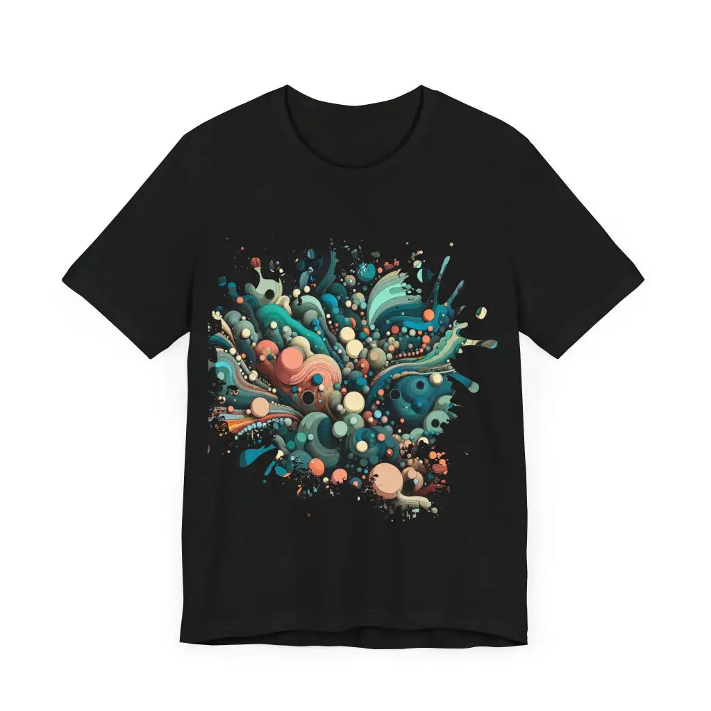 Rhythmic Deluge - Jersey Short Sleeve Tee - T-Shirt