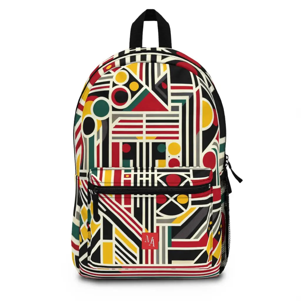 Rhythmic Geometry Backpack One size Bags