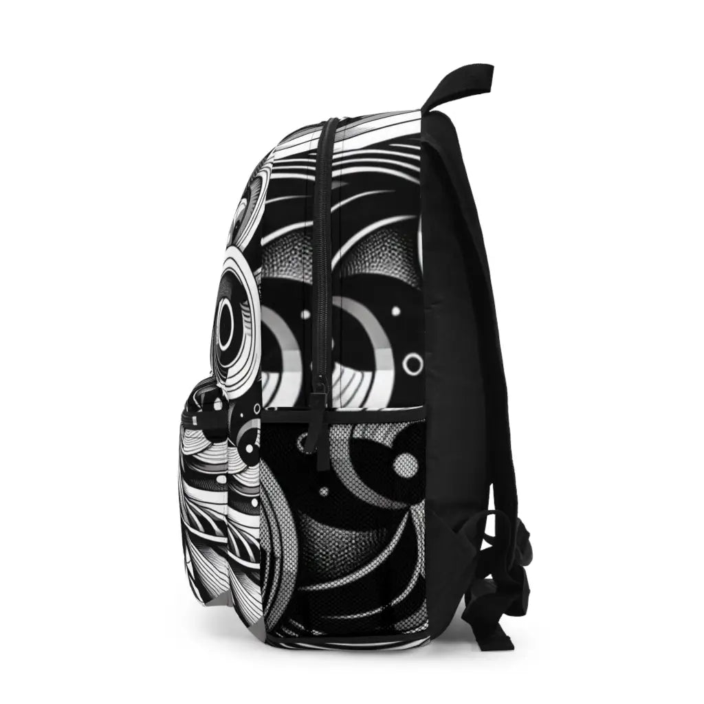 Rhythms in Monochrome Backpack One size Bags