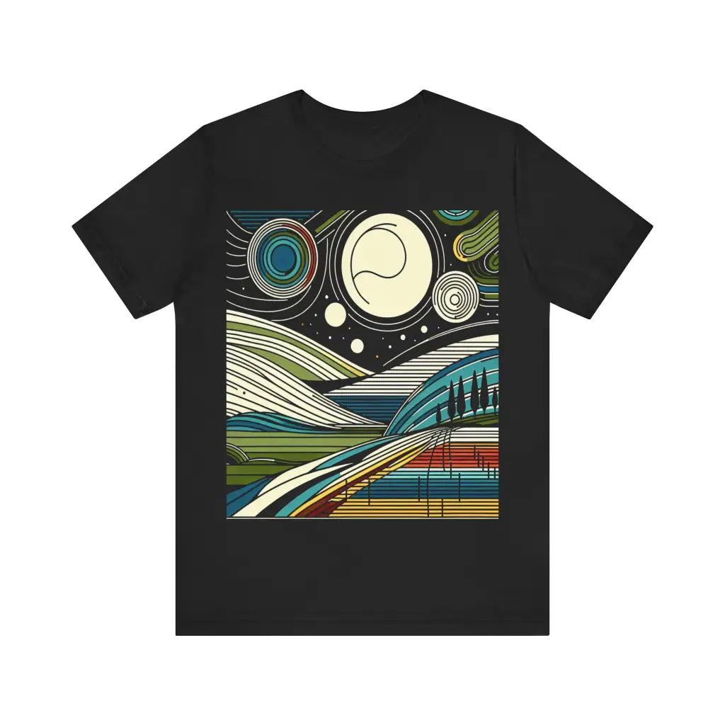 Rhythms of the Universe Jersey Short Sleeve Tee Black / S T