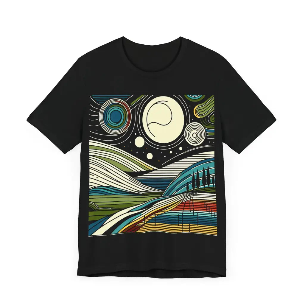 Rhythms of the Universe Jersey Short Sleeve Tee T Shirt