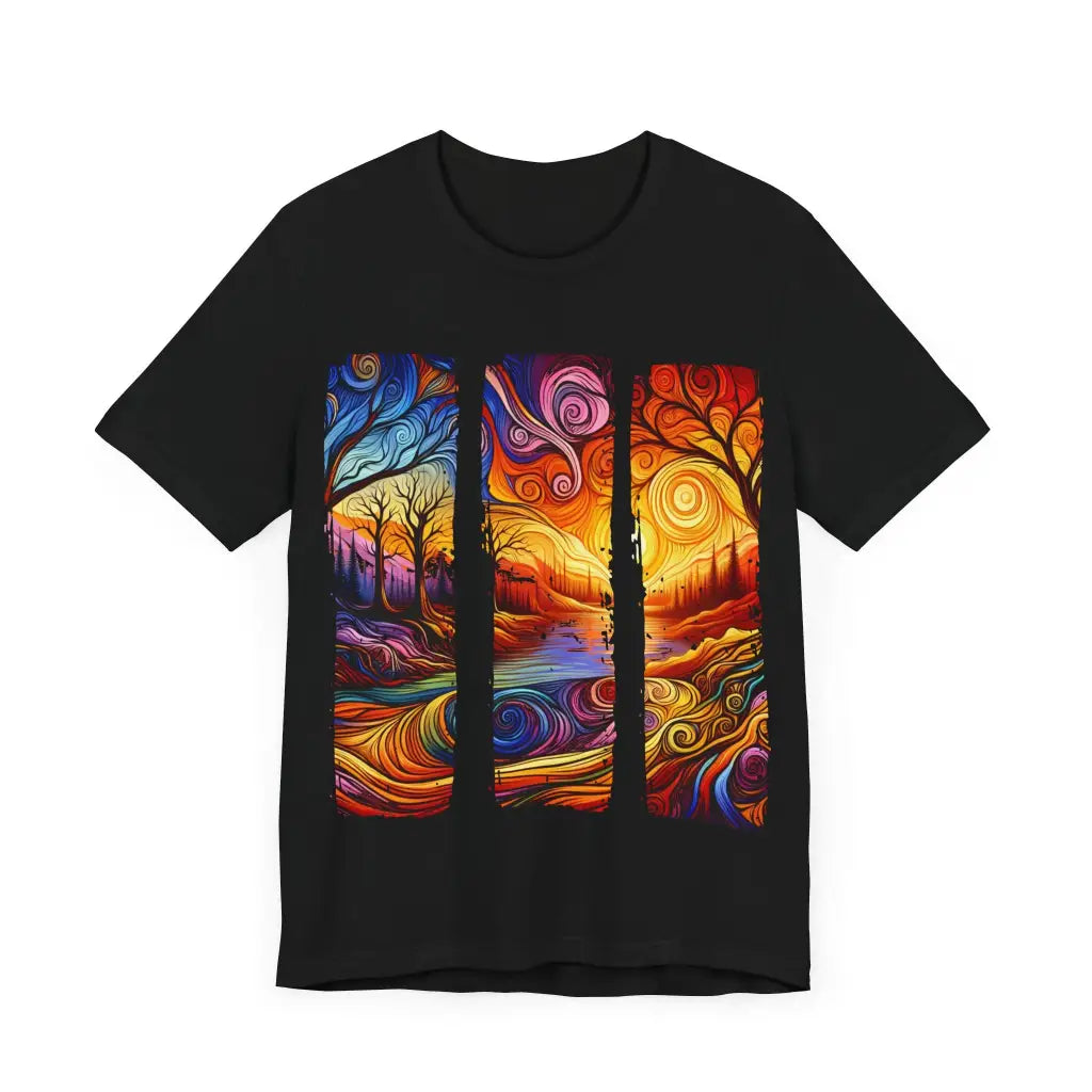 Ripple of Daybreak - Jersey Short Sleeve Tee - T-Shirt