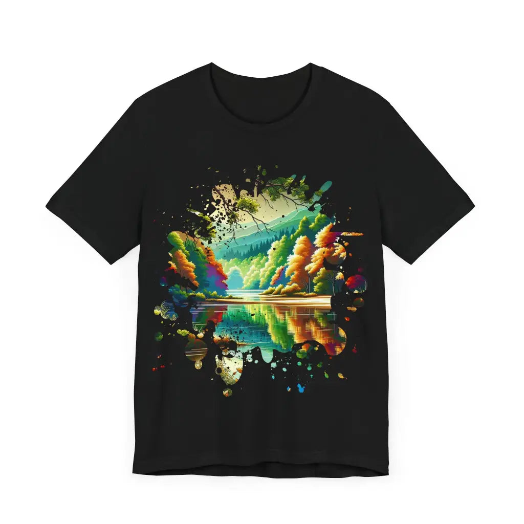 Rippling Serene Waterscape - Jersey Short Sleeve Tee