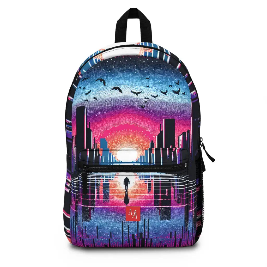Rising Lights in the City Backpack One size Bags
