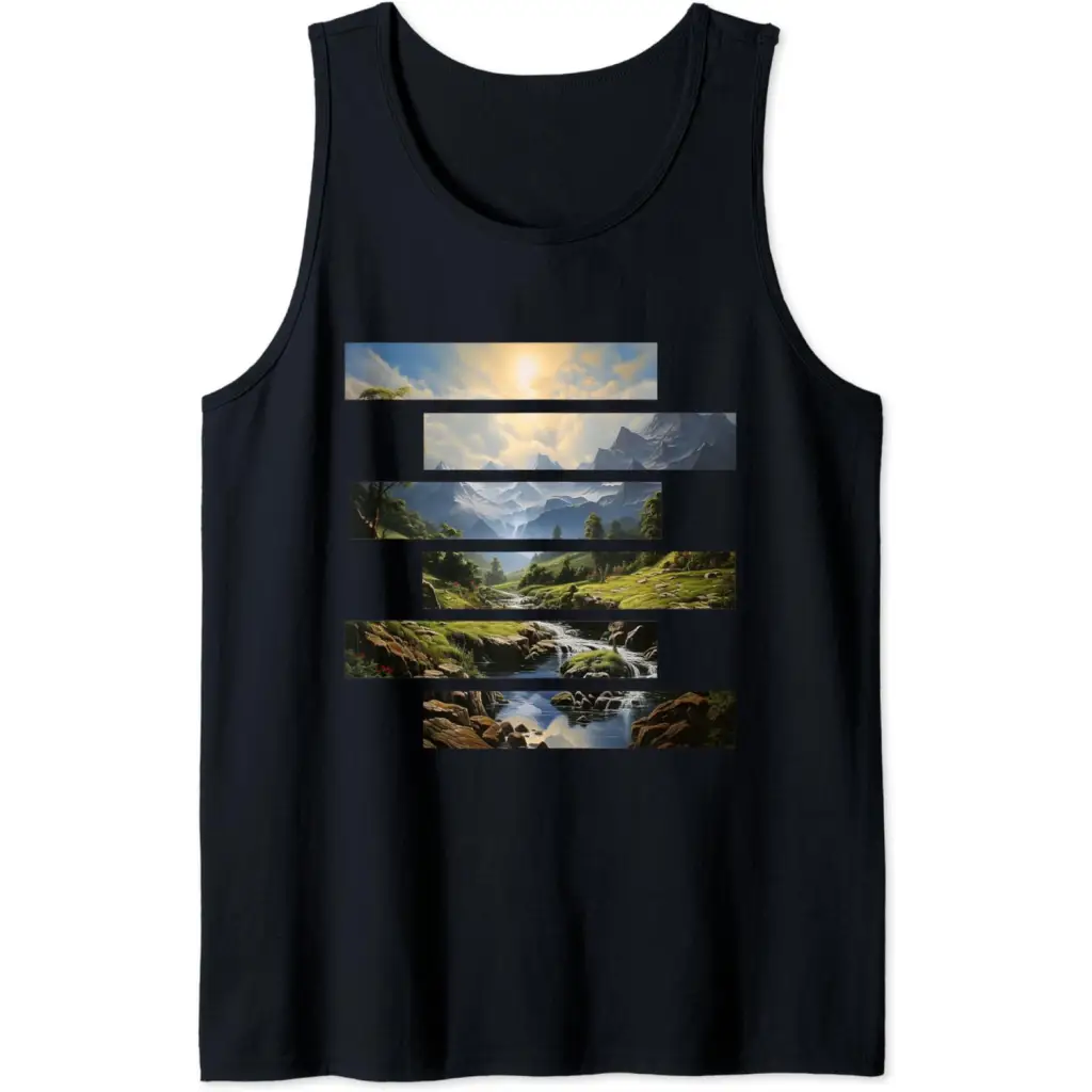 Riverside Harmony Tank Top - Black / Men / X-Large