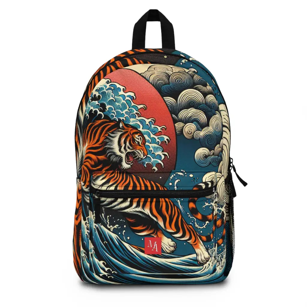Roaring Through the Waves Backpack One size Bags