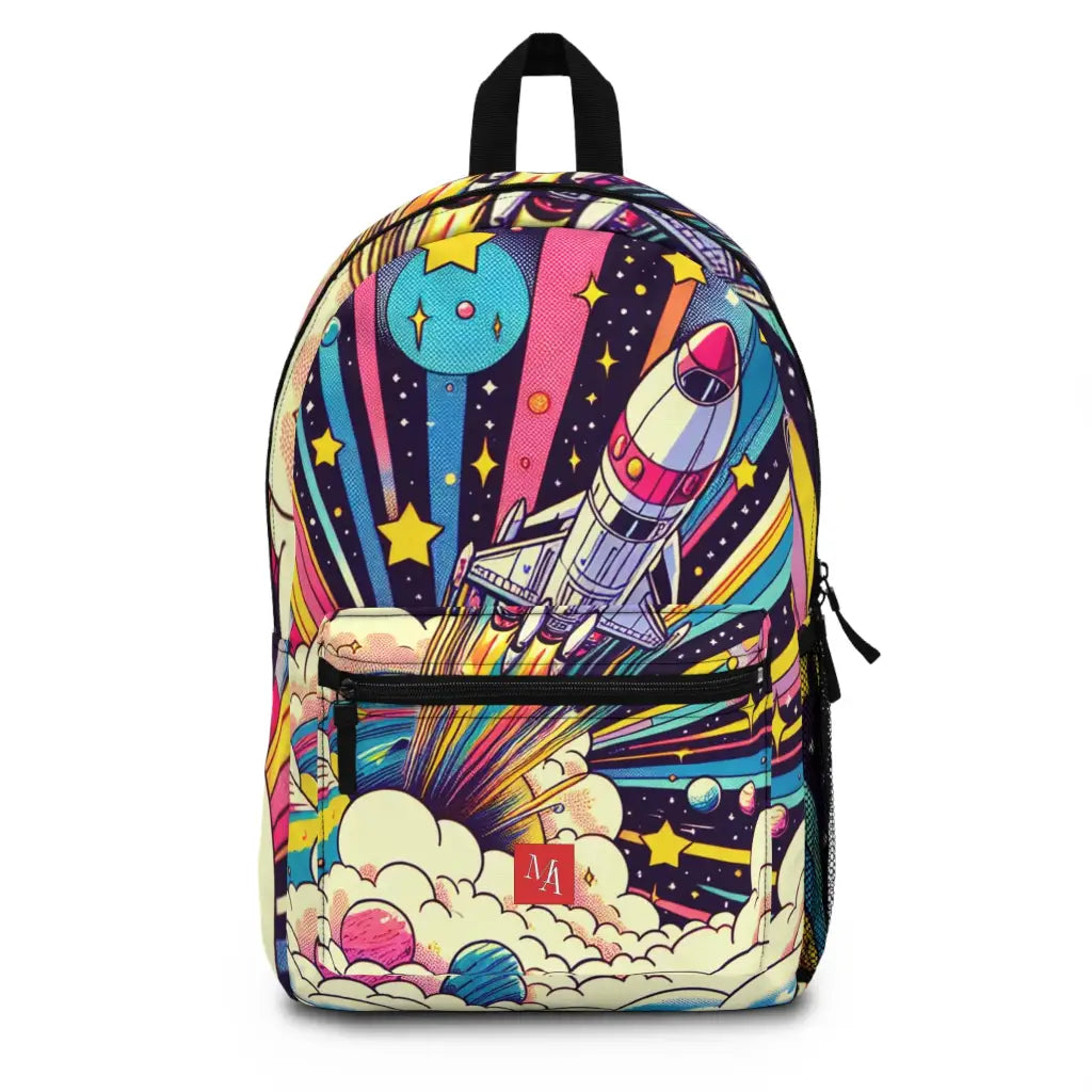 Rocket Launch into the Cosmos Backpack One size Bags