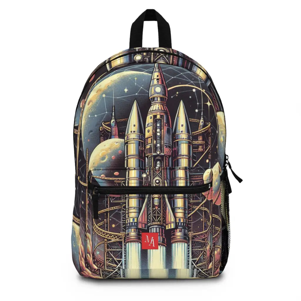 Rocket Voyage to the Stars Backpack One size Bags