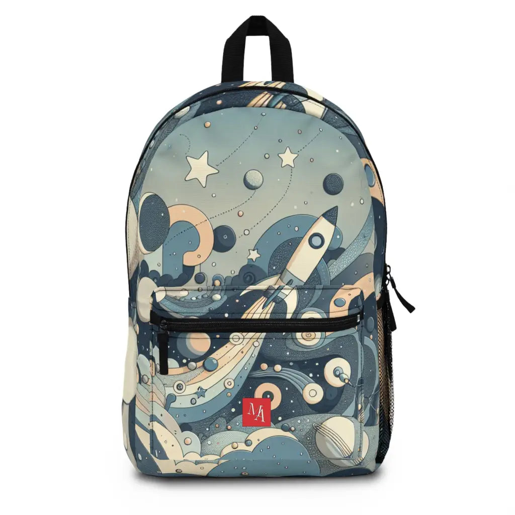 Rocket’s Voyage Through Cosmic Seas Backpack One size Bags