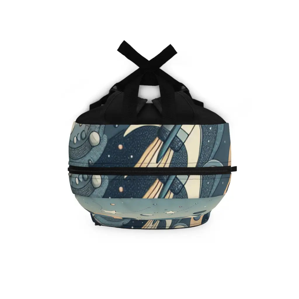 Rocket’s Voyage Through Cosmic Seas Backpack One size Bags