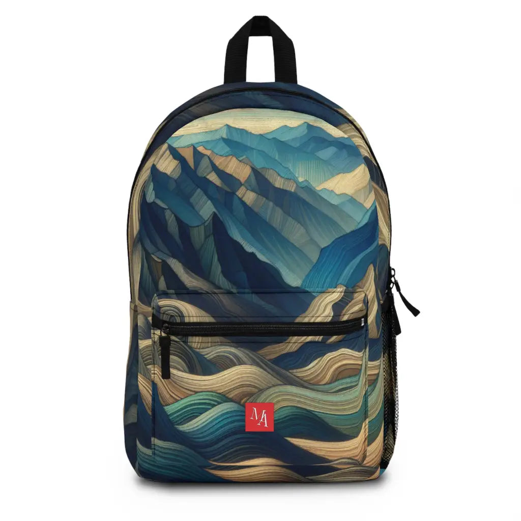 Rolling Contours Backpack One size Bags