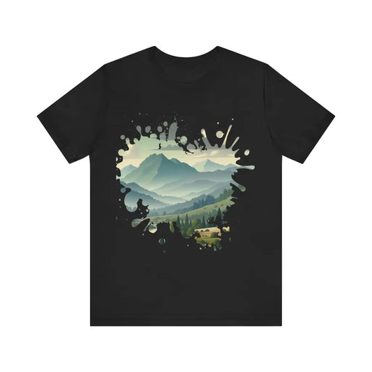 Rolling Hills and Tranquil Waters - Jersey Short Sleeve Tee