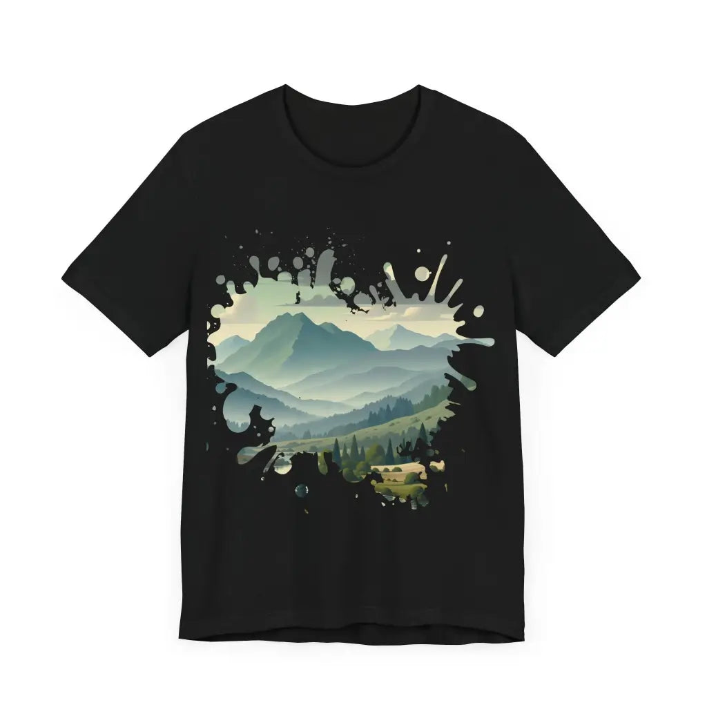 Rolling Hills and Tranquil Waters - Jersey Short Sleeve Tee