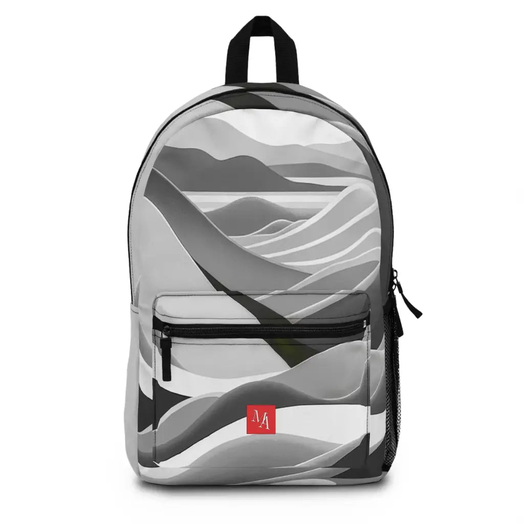 Rolling Hills in Gentle Tones Backpack One size Bags