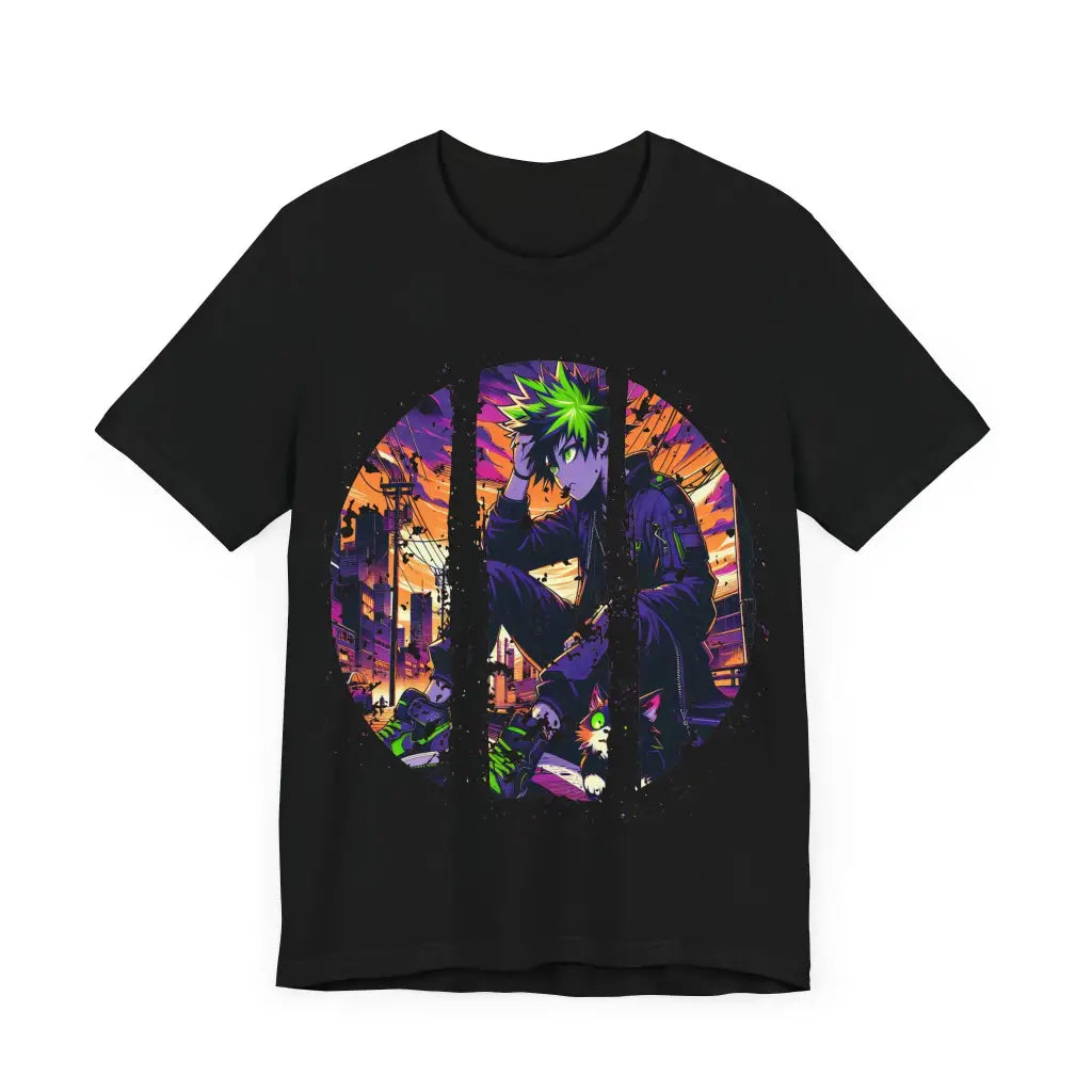 Rooftop Contemplations Jersey Short Sleeve Tee T Shirt