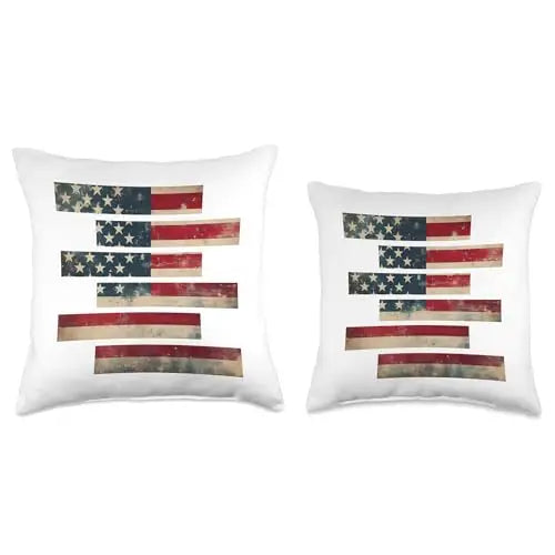 Rustic Timeless Patriotic Threads of Stripes and Patriotism