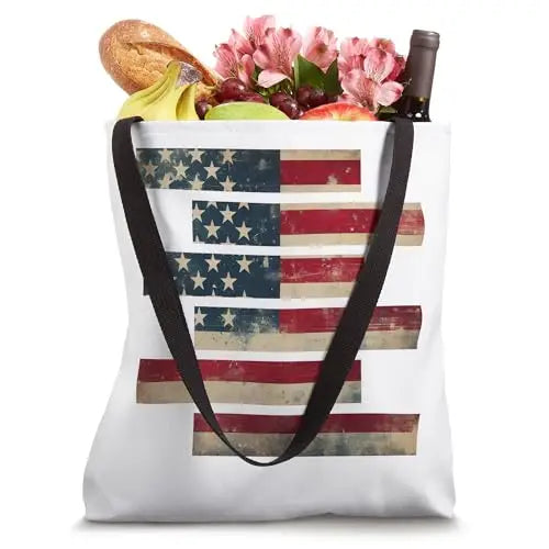 Rustic Timeless Patriotic Threads of Stripes and Patriotism