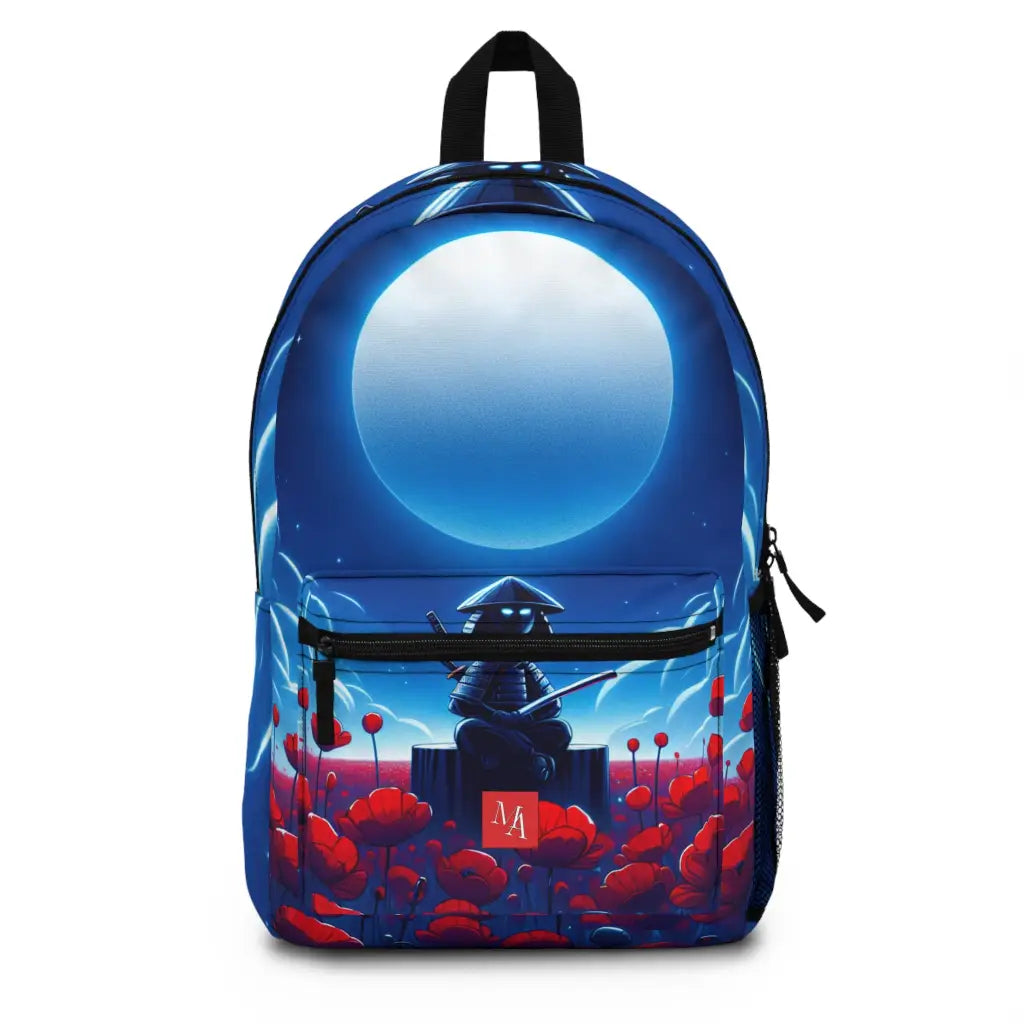 Samurai in the Night Garden Backpack One size Bags