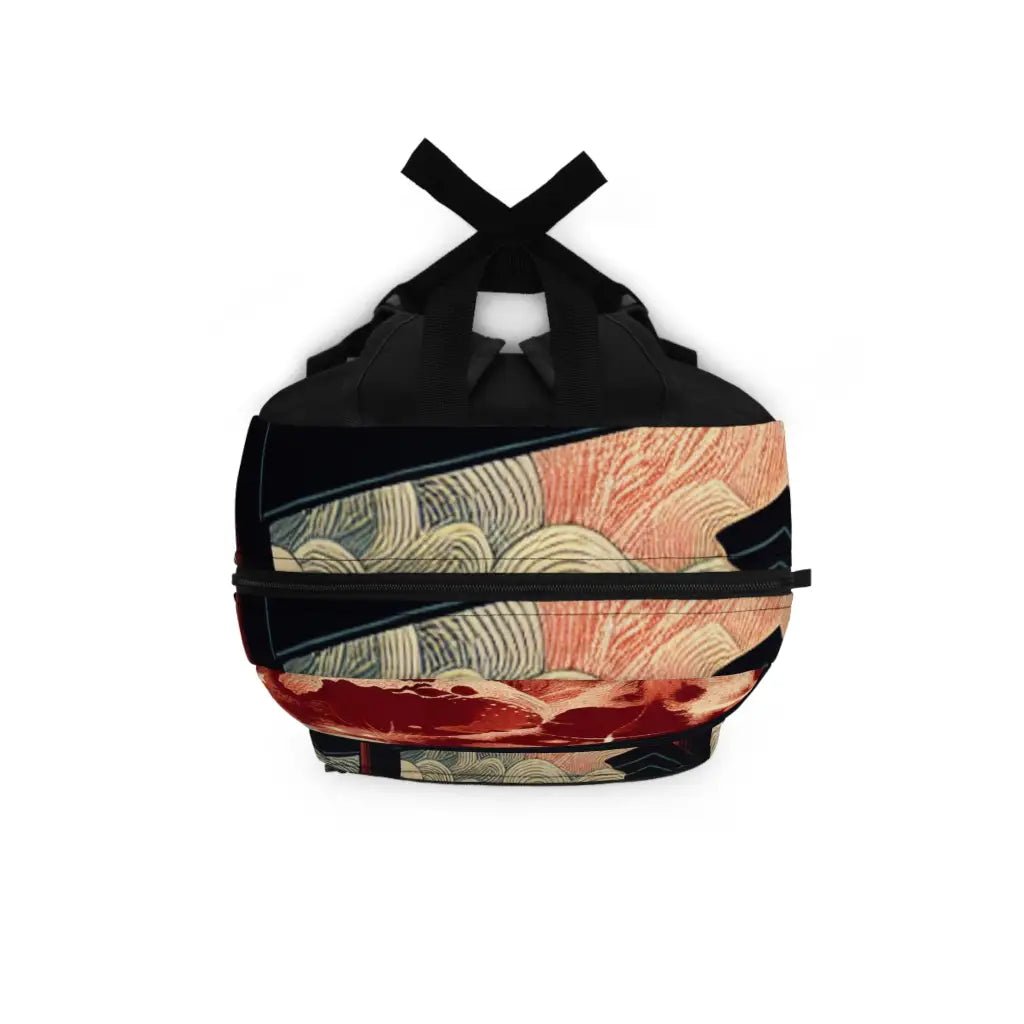 Samurai under the Vast Moon Backpack One size Bags