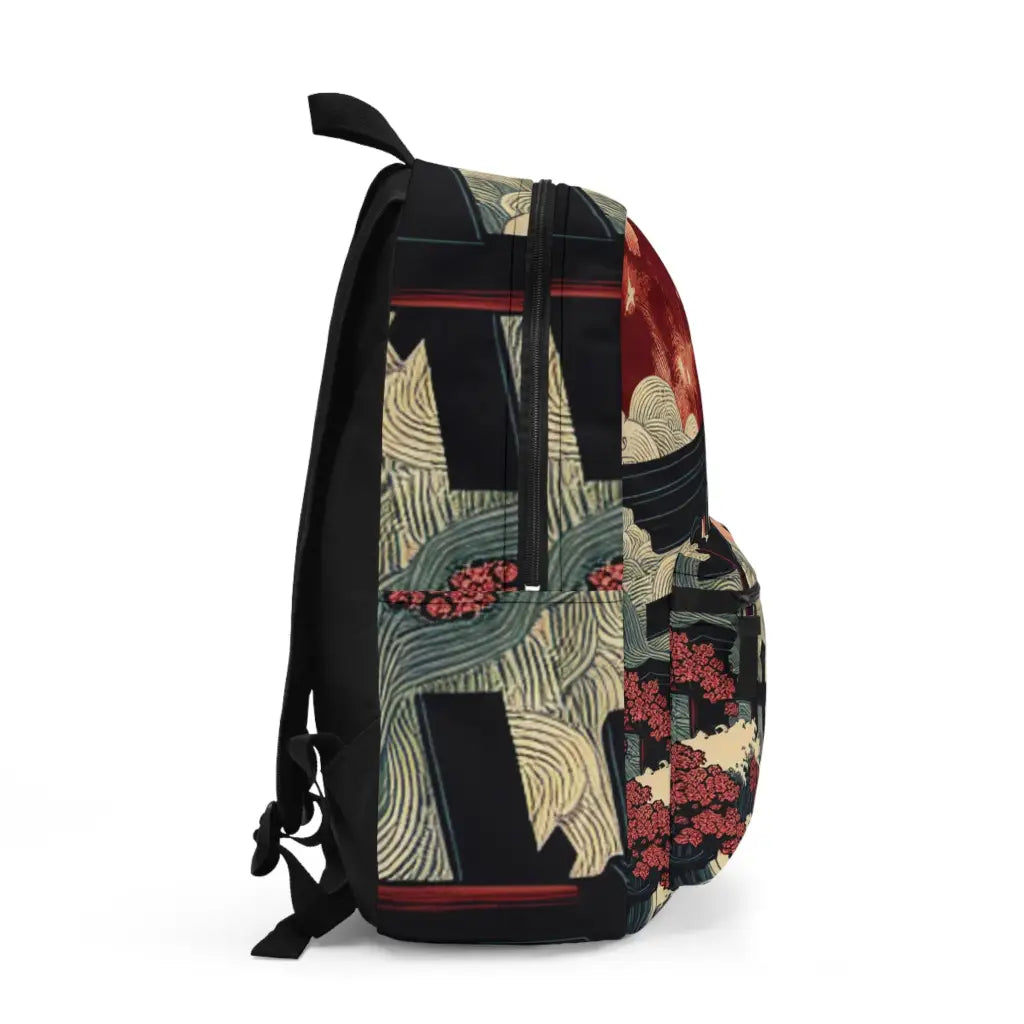 Samurai under the Vast Moon Backpack One size Bags