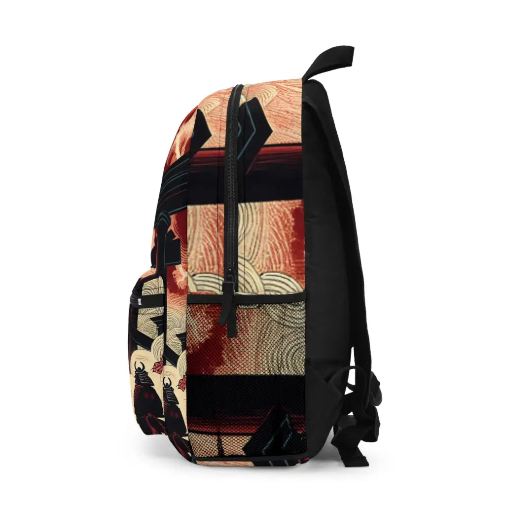 Samurai under the Vast Moon Backpack One size Bags