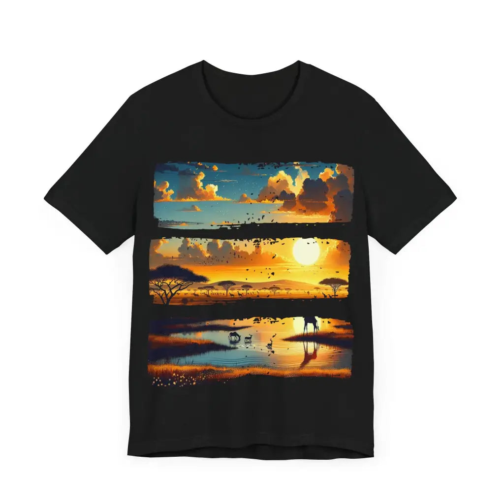 Savanna Daybreak Splendor Jersey Short Sleeve Tee T Shirt