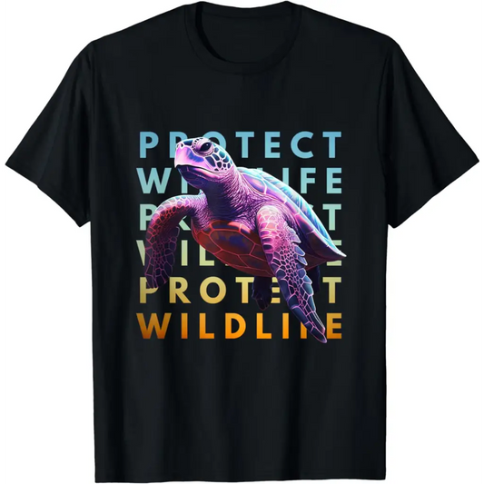 Sea turtle The Ocean Guardian: Protect Wildlife T-Shirt