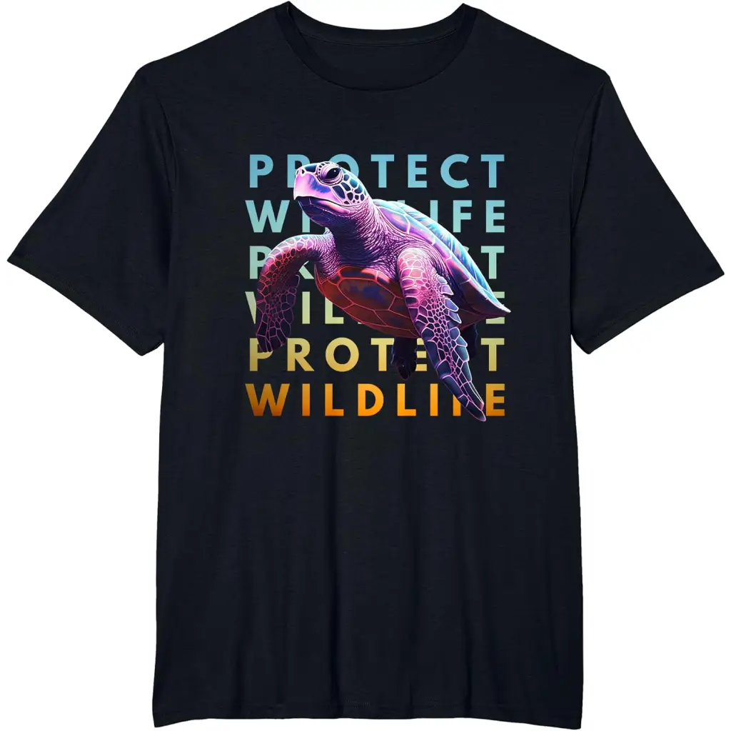 Sea turtle The Ocean Guardian: Protect Wildlife T-Shirt