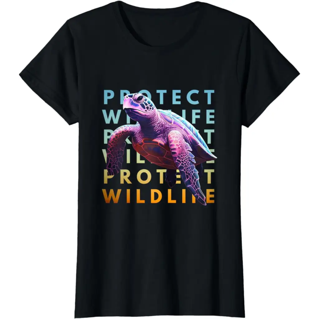 Sea turtle The Ocean Guardian: Protect Wildlife T-Shirt