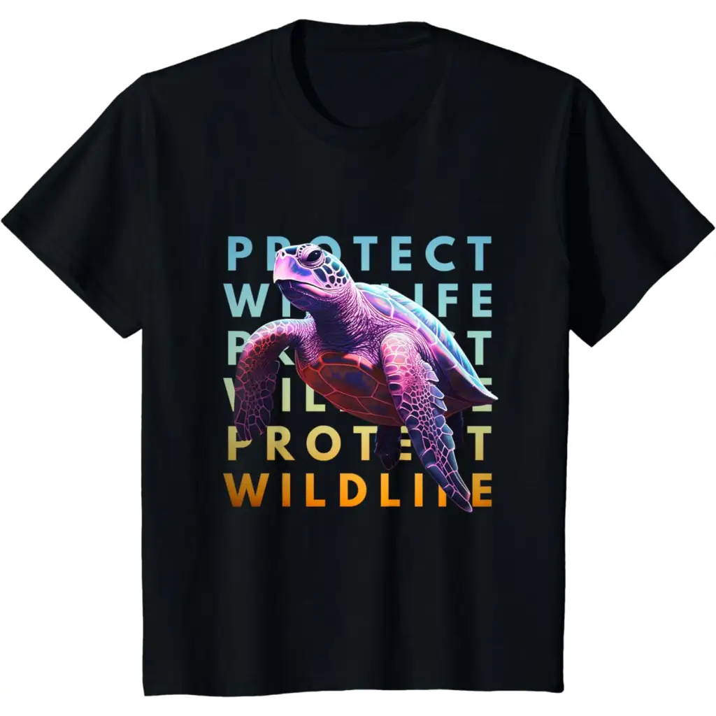 Sea turtle The Ocean Guardian: Protect Wildlife T-Shirt