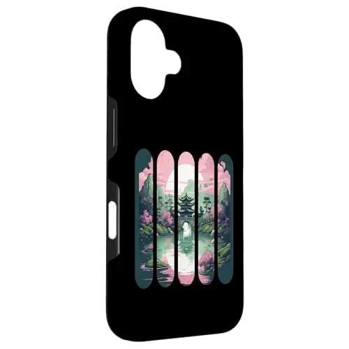 Serene Sakura Haven: Reflections of Harmony Case (iPhone