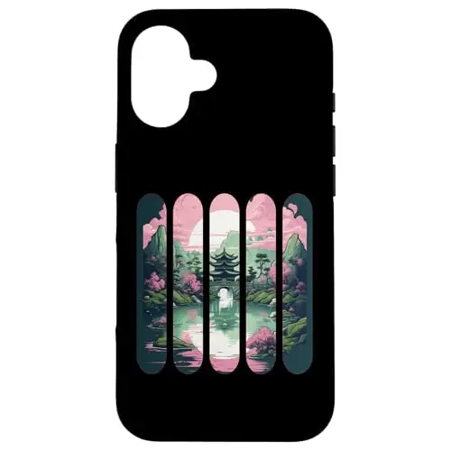 Serene Sakura Haven: Reflections of Harmony Case (iPhone