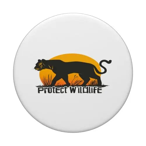 Shadow Guardian: Wildlife Protection PopSockets Swappable