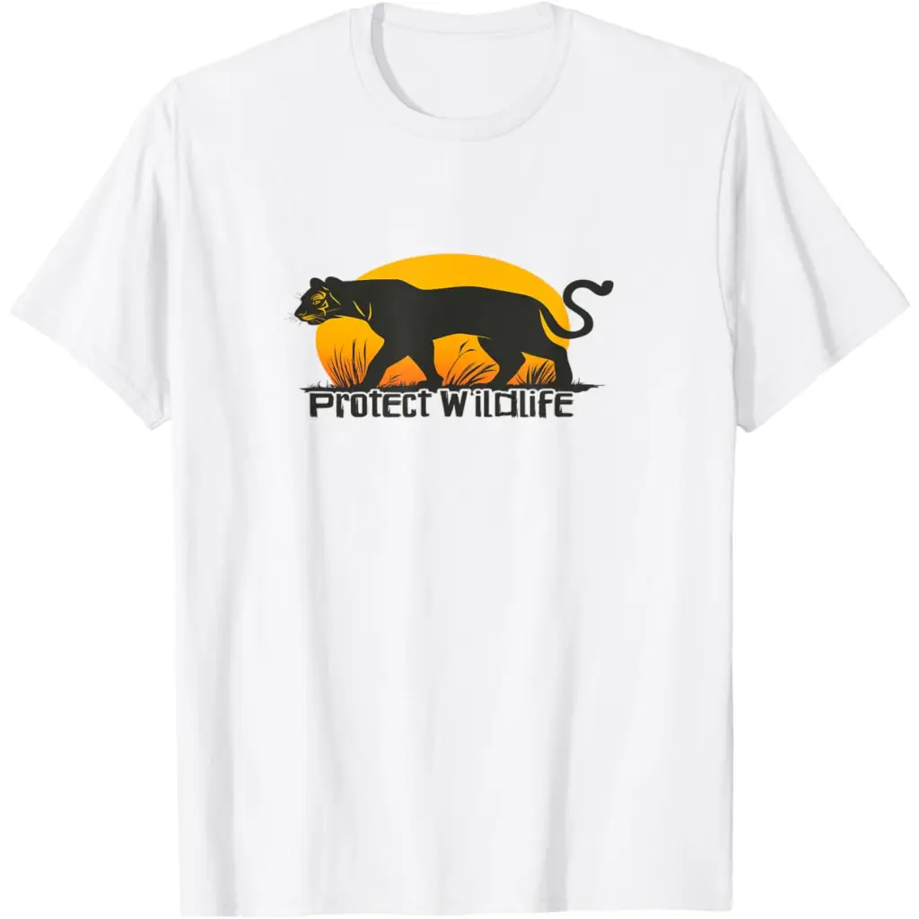 Shadow Guardian: Wildlife Protection T-Shirt