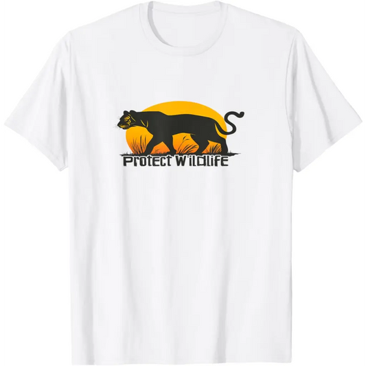 Shadow Guardian: Wildlife Protection T-Shirt