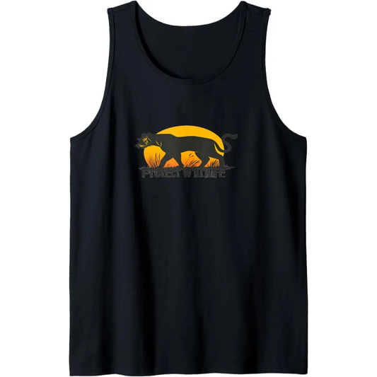 Shadow Guardian: Wildlife Protection Tank Top