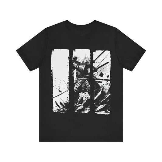 Shattered Samurai - Jersey Short Sleeve Tee - Black / S