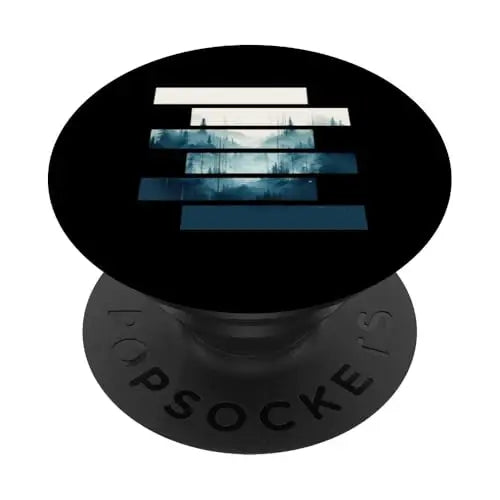 Silent Forest Mornings in Whispering Woods PopSockets