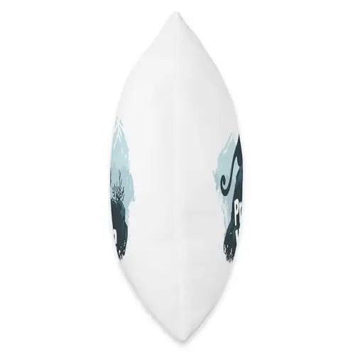 Silent Mountain Leopard: Protect Wildlife Throw Pillow Home