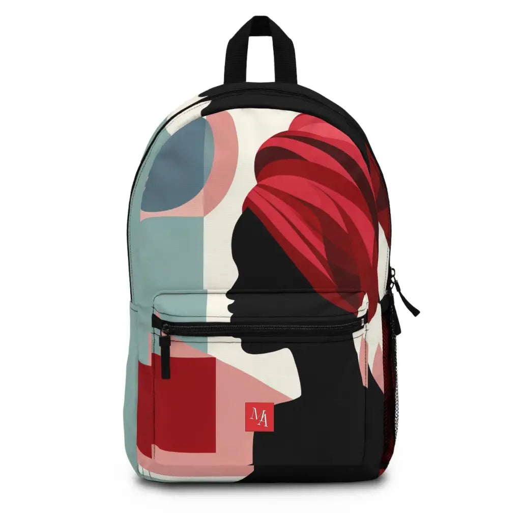 Silhouette Geometry Backpack One size Bags
