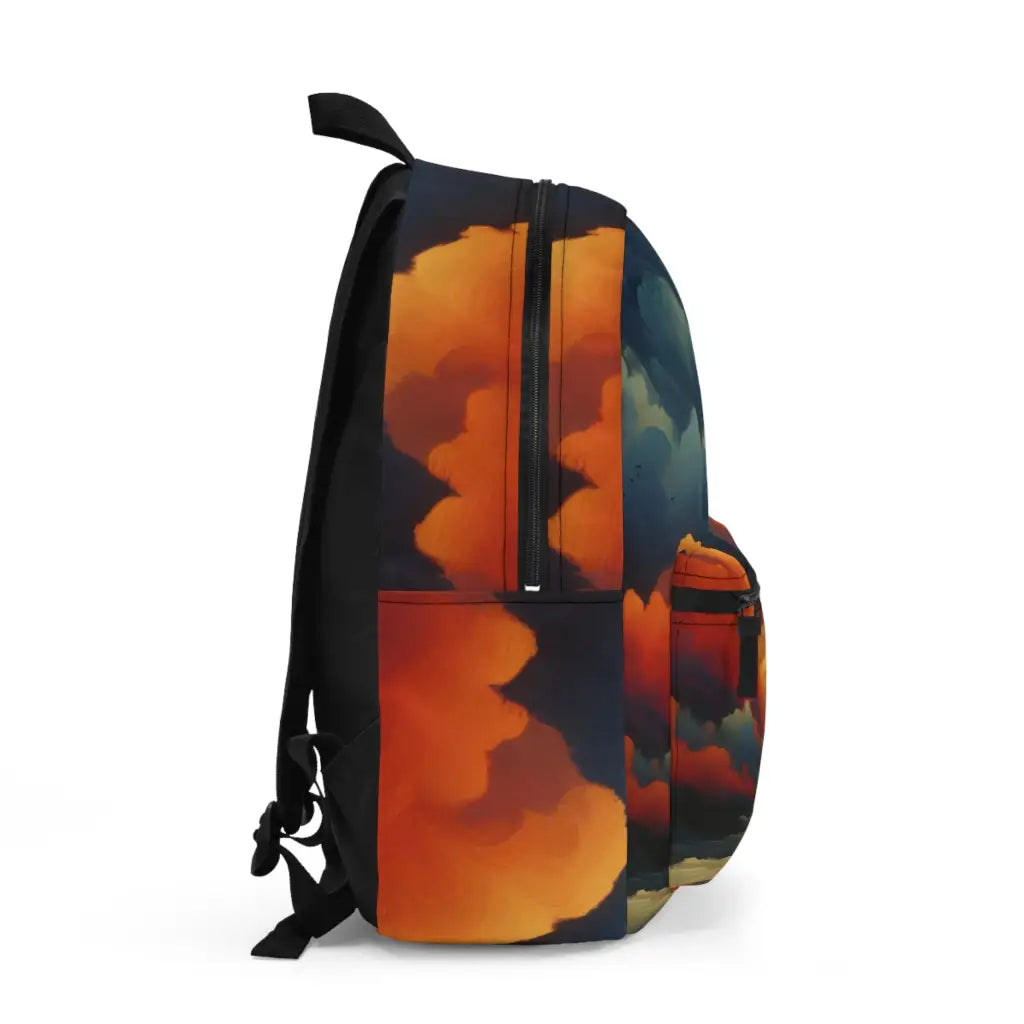 Silhouette on the Cliff Backpack One size Bags