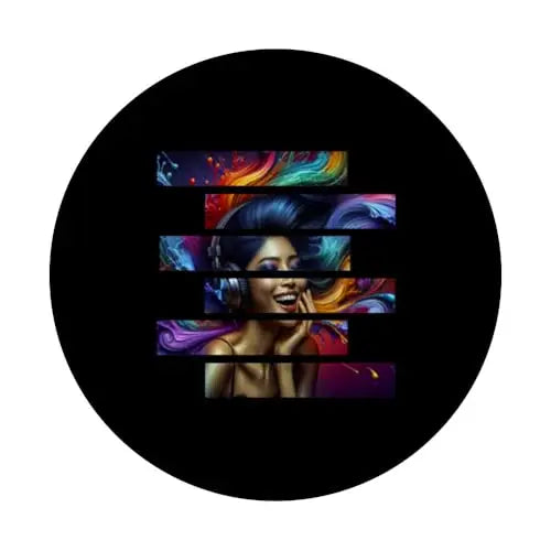 Sonic Bliss Harmonic Waves PopSockets Swappable PopGrip