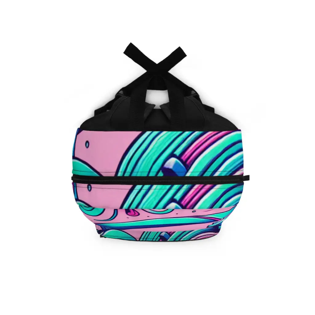 Sound Waves Harmony Backpack One size Bags