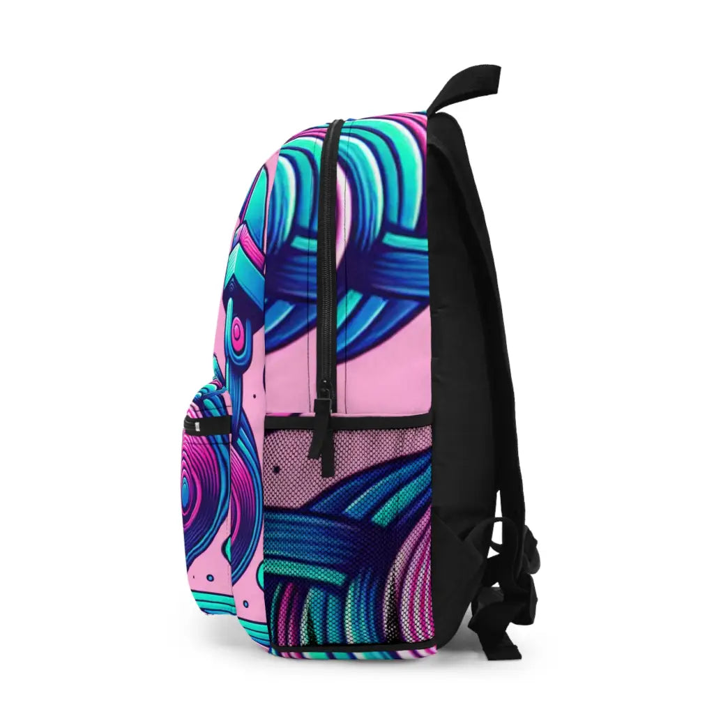 Sound Waves Harmony Backpack One size Bags