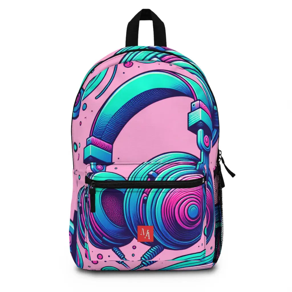 Sound Waves Harmony Backpack One size Bags