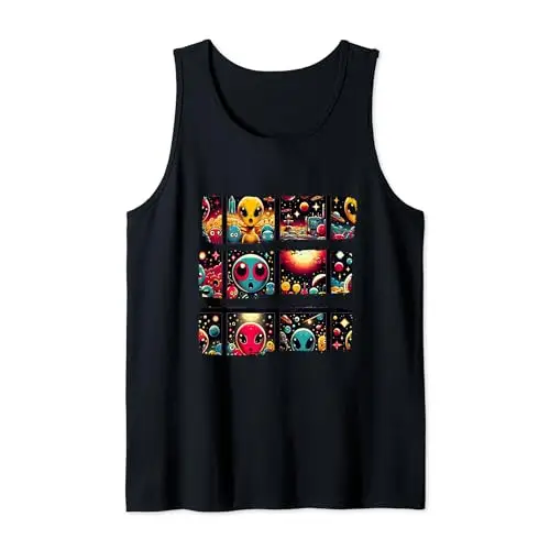 Space Aliens Take Intergalactic Selfies Making Funny Faces