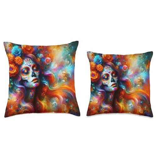 Spirit of the Soul: Día de los Muertos Radiance Throw