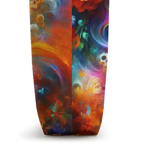 Spirit of the Soul: Día de los Muertos Radiance Tote Bag