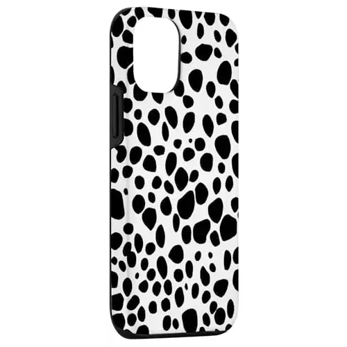 Spotted Dots Symphony: Dynamic Dalmatian Print Pattern Case