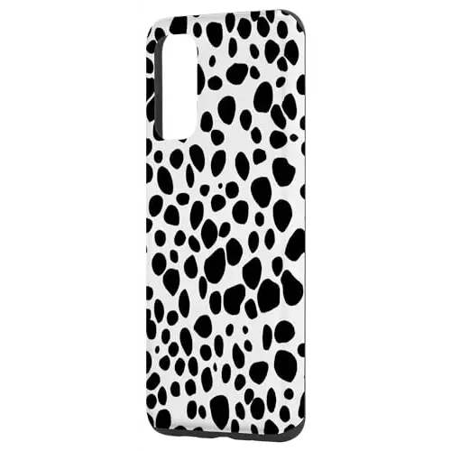 Spotted Dots Symphony: Dynamic Dalmatian Print Pattern Case